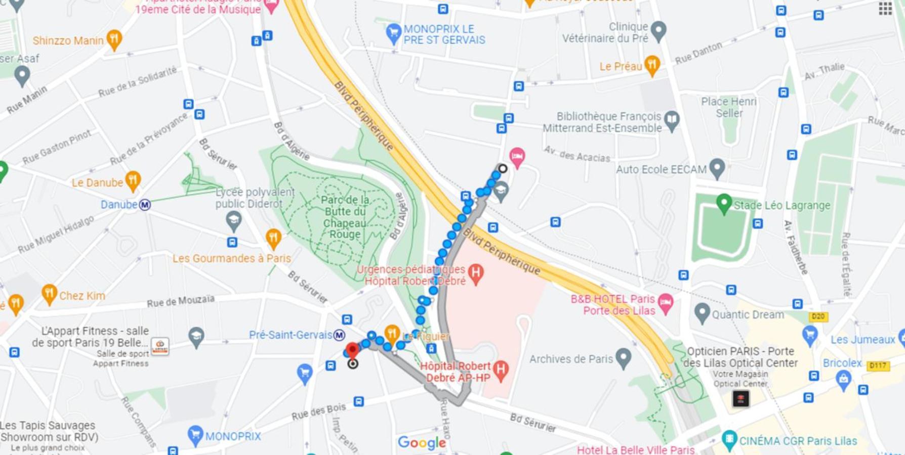Loft Duplex A 2 Min De Paris - Parking Gratuit Apartment Le Pré-Saint-Gervais Екстериор снимка